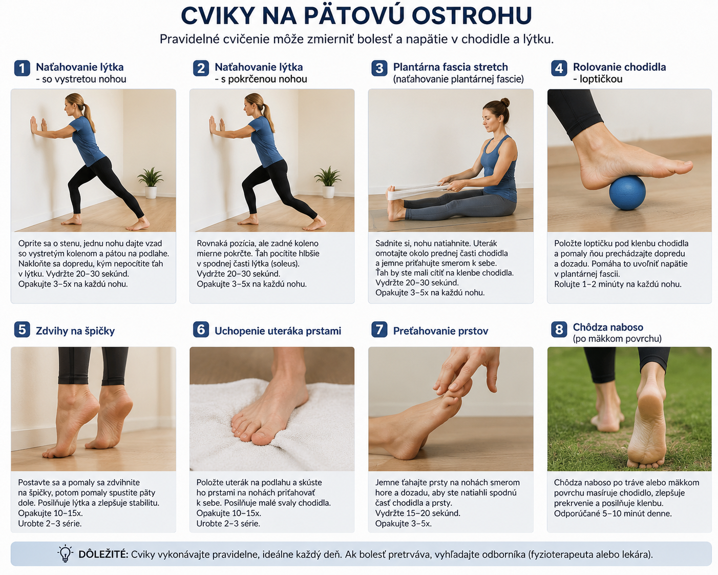 Cviky na pätovú ostrohu